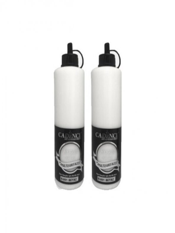 Cadence Hybrid Multisurface Boya Beyaz 1 Litre HH-001 BAŞKENT HOBİ