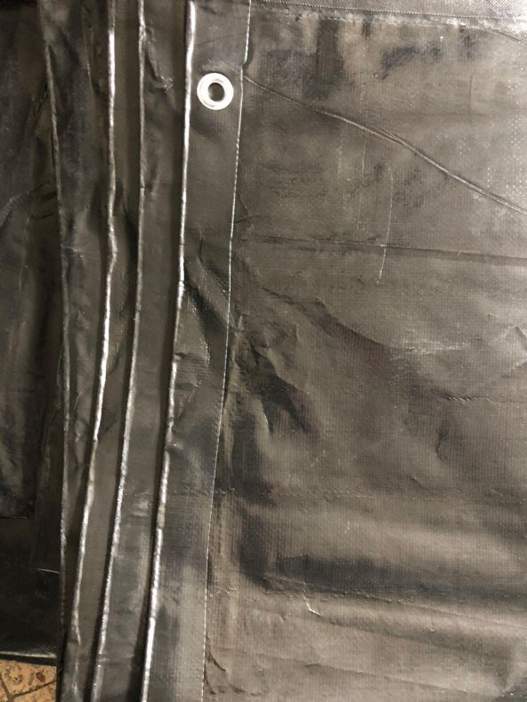 SİYAH ÇADIR BRANDA 230 GR 12 METRE X 14 METRE ÇADIR - 2