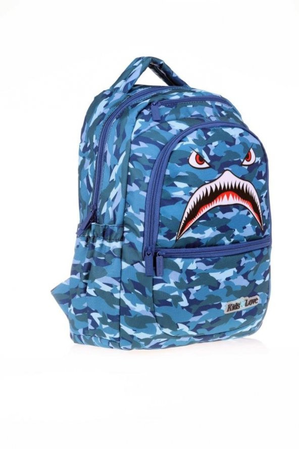 Kaukko Kids&Love Sırt Çantası Square Shark L5123