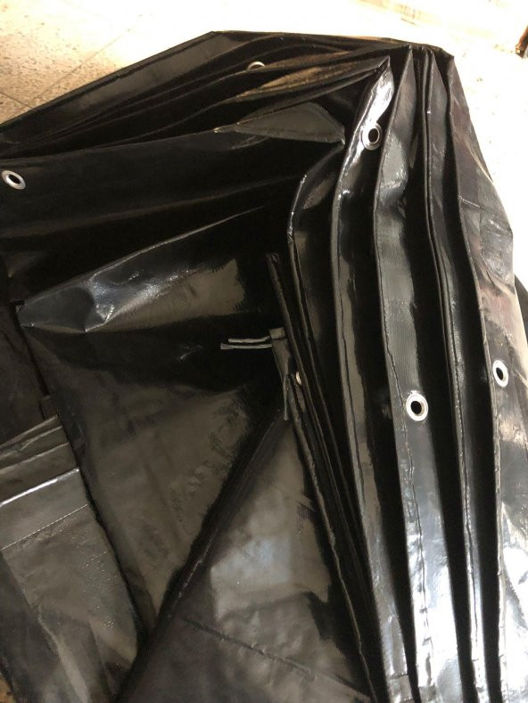 SİYAH ÇADIR BRANDA 230 GR 8 METRE X 8 METRE ÇADIR - 3