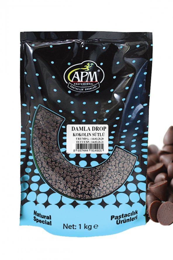 APM Damla Drop Sütlü Kokolin 1 Kg