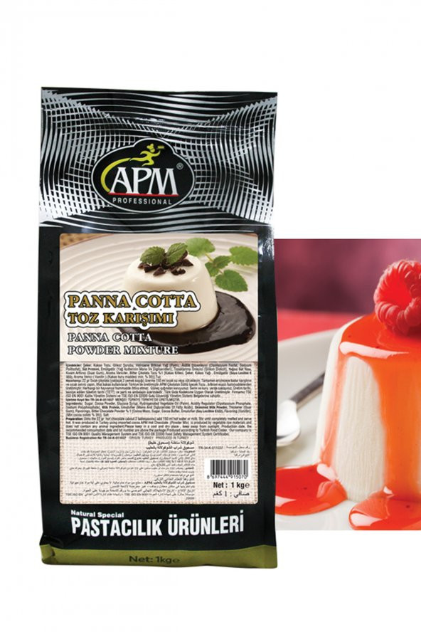 APM Panna Cotta Toz Karışımı 1 KG