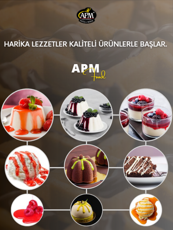 APM Çilekli Topping Sos 1kg - 2