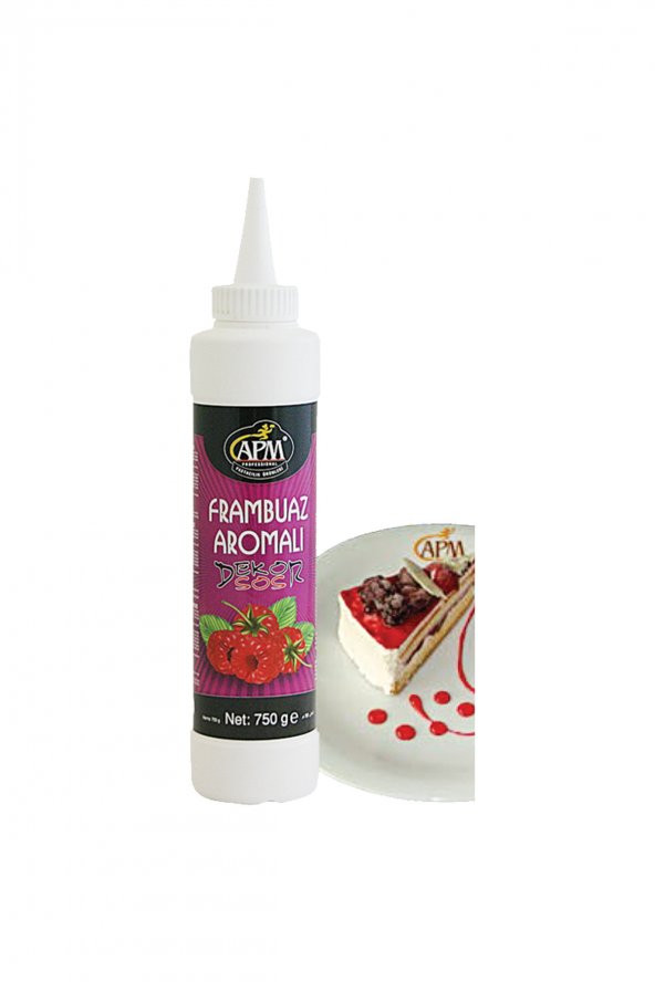 APM Frambuaz Aromalı Dekor Sos 750g