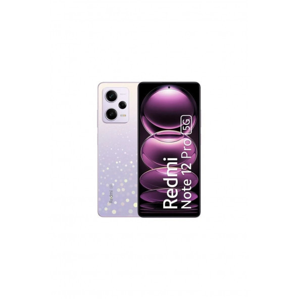 Xiaomi Redmi Note 12 Pro 5G 8GB + 256GB Pembe-Mor Cep Telefonu (İthalatçı Garantili) - 3