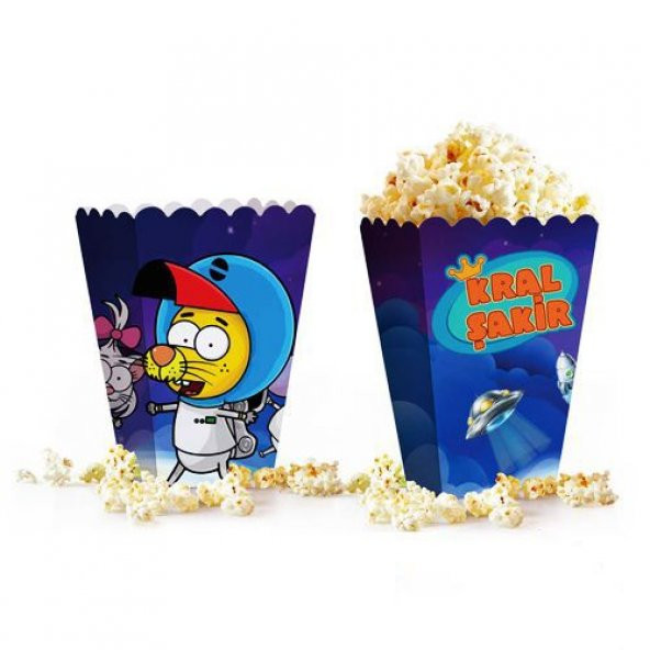 KRAL ŞAKİR UZAY MISIR KUTUSU 8Lİ