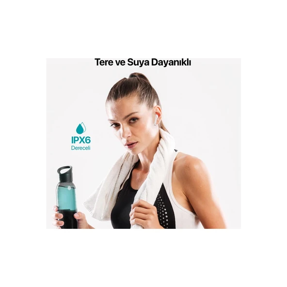 Ttec 2KM141S AirBeat Go Gerçek Kablosuz TWS Bluetooth Kulaklık Siyah - 4