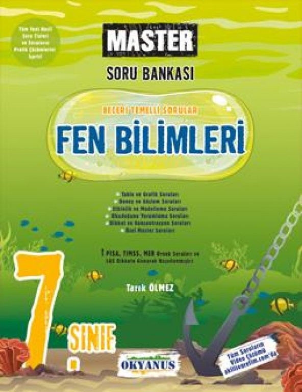 OKYANUS7. SINIF MASTER FEN BİLİMLERİ SORU BANKASI