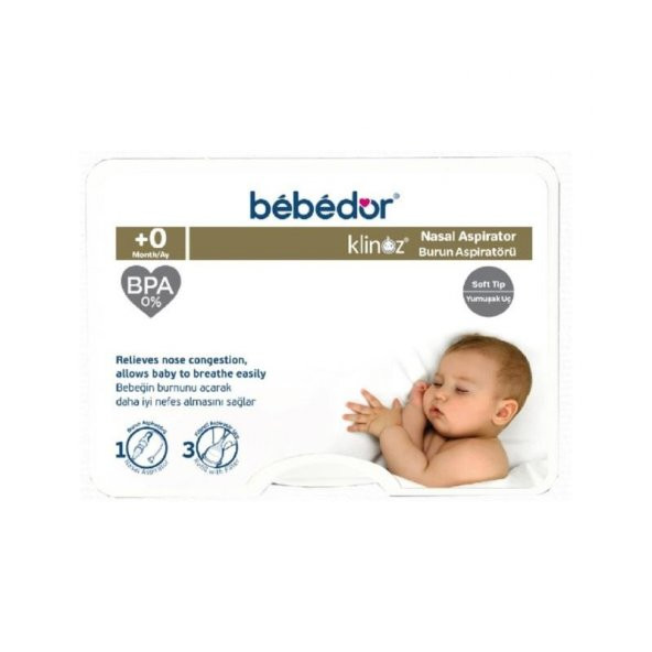 Bebedor Klinoz Nasal Burun Aspiratörü