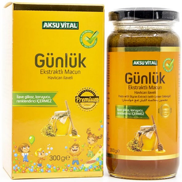 Aksu Vital Günlük Ekstraktlı Çocuk Macunu 300 Gr