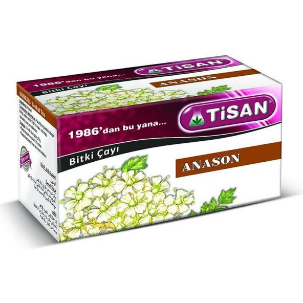 Tisan Anason Bitki Süzen Poşet Çay 2 x 20li - 2