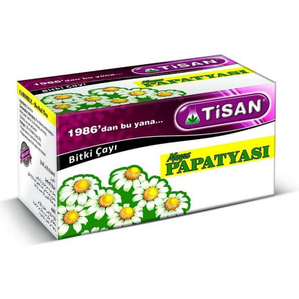 Tisan Mayıs Papatyası Bitki Süzen Poşet Çay 2 x 20li - 2