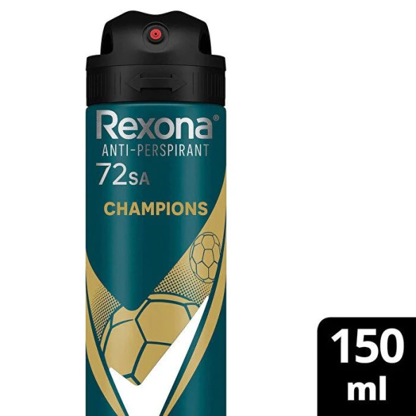 Rexona Men Champions 72 Saat Koruma Erkek Sprey Deodorant 150 ml - 2