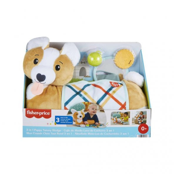 Fisher Price 3ü 1 Arada Köpekçik Uzanma Yastığı HJW10 Bebekler İçin Yastık - 5