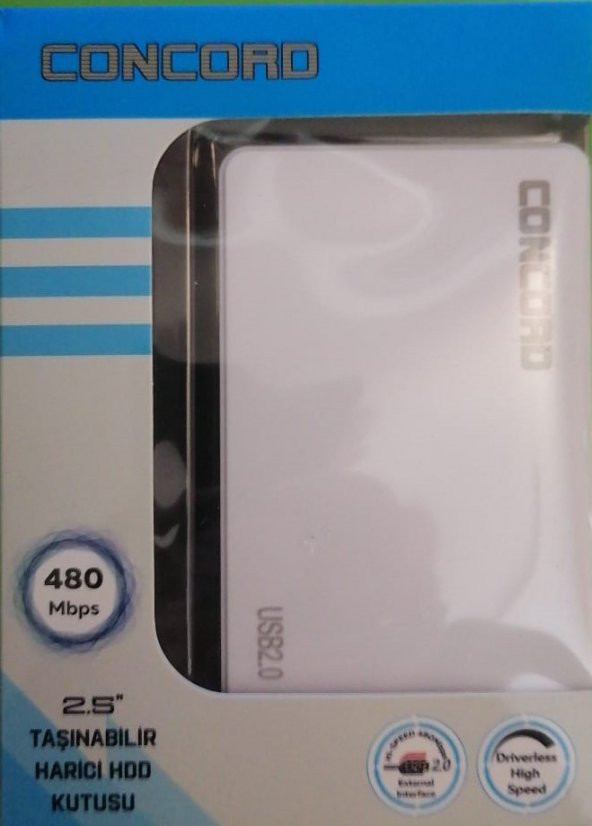 2.5 İnç Usb 2.0 Sata Harddisk Hdd Kutu