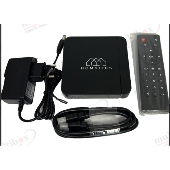 HOMATİCS Android Box 2 GB / 16 GB Android 11