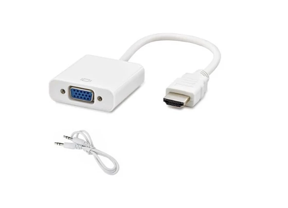 HDMİ TO VGA KABLO ÇEVİRİCİ DÖNÜŞTÜRÜCÜ APARAT