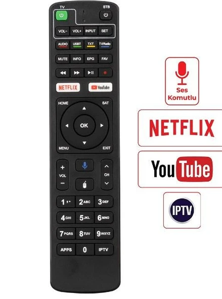 Dreamstar A5 Pro 4k Androıd Tv Box Kumanda Ses Komutu Var