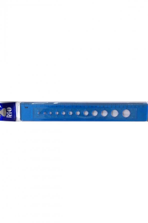 Daire Şablonu - 30cm Cetvel - 1