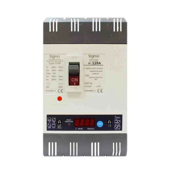 SİGMA YANGIN KORUMA ŞALTERİ 4X250A