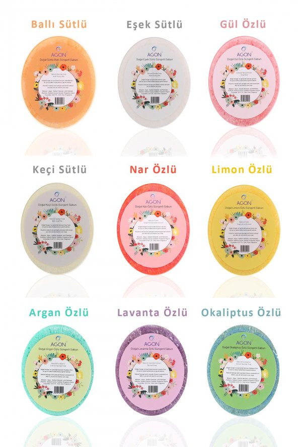 Doğal El Yapımı Mango Özlü Sabunlu Vücut Duş Süngeri 125 gr - 2