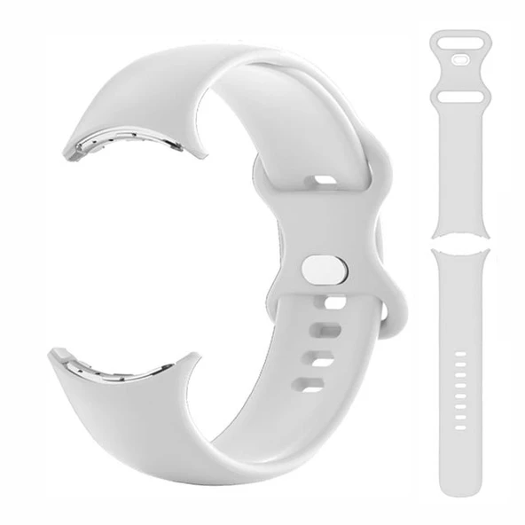 Gpack Google Pixel Watch Kordon Mat Klasik Silikon sc1