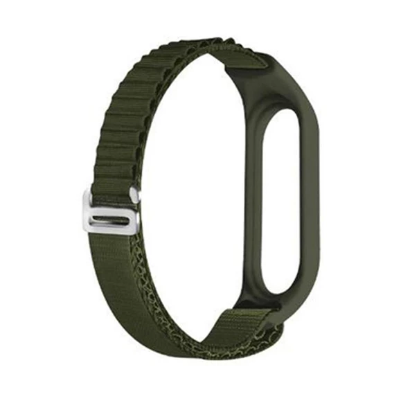 Gpack Xiaomi Mi Band 6 Kordon Ayarlanabilir Kademeli Naylon sc4 - 6