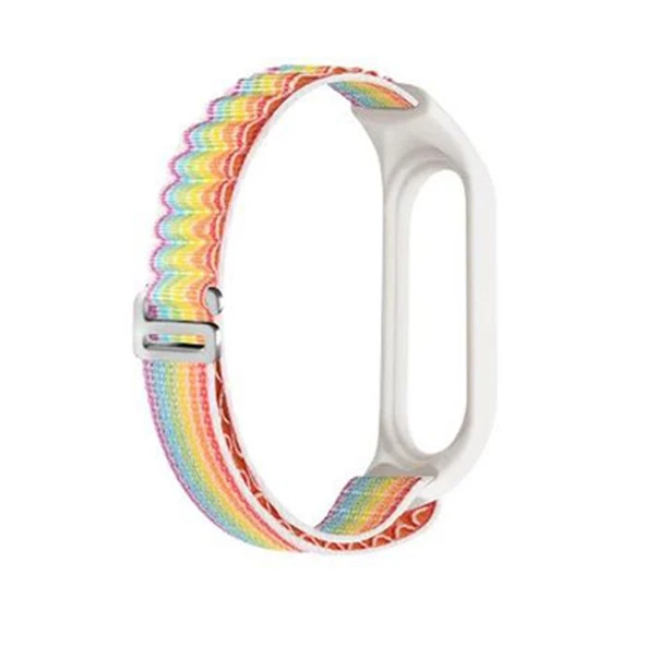 Gpack Xiaomi Mi Band 6 Kordon Ayarlanabilir Kademeli Naylon sc4 - 4