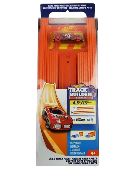 Hot Wheels Track Builder Araba ve Pist Seti BHT77