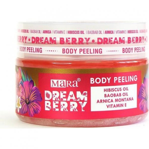 Mara Dream Berry Değerli Yağlar Içereren Peeling
