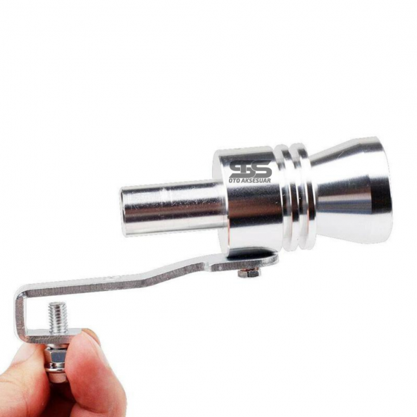 Islık Egzoz Ses Aparatı Her Araca Uygun Turbo Sesi 1 Adet Büyük Boy - 3