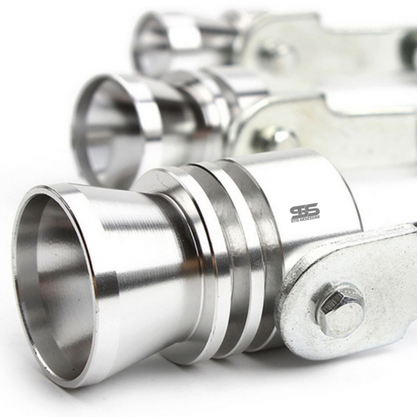 Islık Egzoz Ses Aparatı Her Araca Uygun Turbo Sesi 1 Adet Büyük Boy - 5