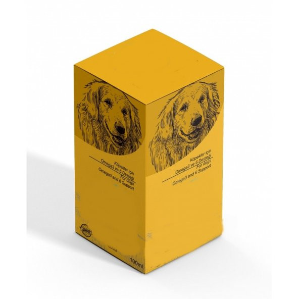 Köpekler İçin Omega 3 Ve 6 - Somon Yağı 100 ML Balık Yağı EMH