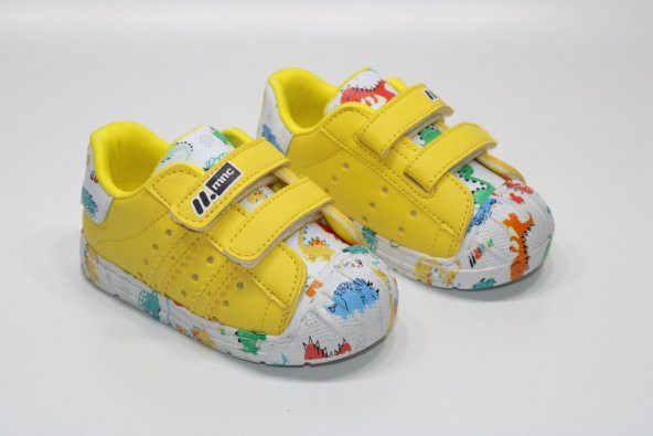 MİNİCAN ORTOPEDİK ÇOK HAFİF TABAN CIRTLI KOLAY GİYİM KARAKTER BASKILI ÇOCUK GÜNLÜK BEBE SNEAKER - 6