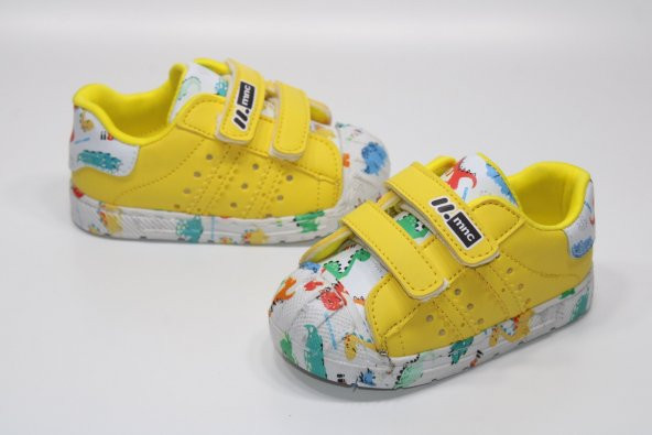 MİNİCAN ORTOPEDİK ÇOK HAFİF TABAN CIRTLI KOLAY GİYİM KARAKTER BASKILI ÇOCUK GÜNLÜK BEBE SNEAKER - 7