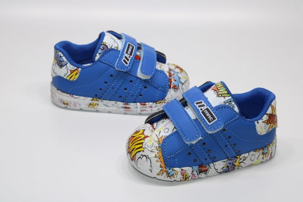 MİNİCAN ORTOPEDİK ÇOK HAFİF TABAN CIRTLI KOLAY GİYİM KARAKTER BASKILI ÇOCUK GÜNLÜK BEBE SNEAKER - 10