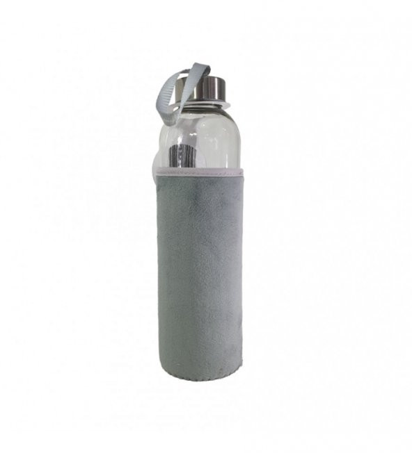 Peluş Kılıflı Cam Matara 750 Ml - 7