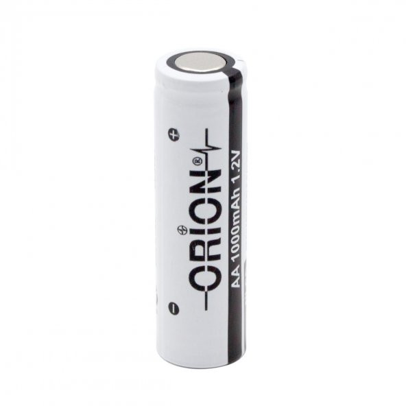 Orion 1.2V Ni-Cd AA 1000mAh Şarj Edilebilir Kalem Pil - 2