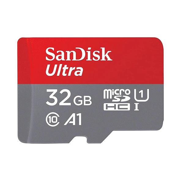 Sandisk Ultra® 32GB 120MB/s microSDHC A1 Class 10 UHS-I Hafıza Kartı ürün görseli 1