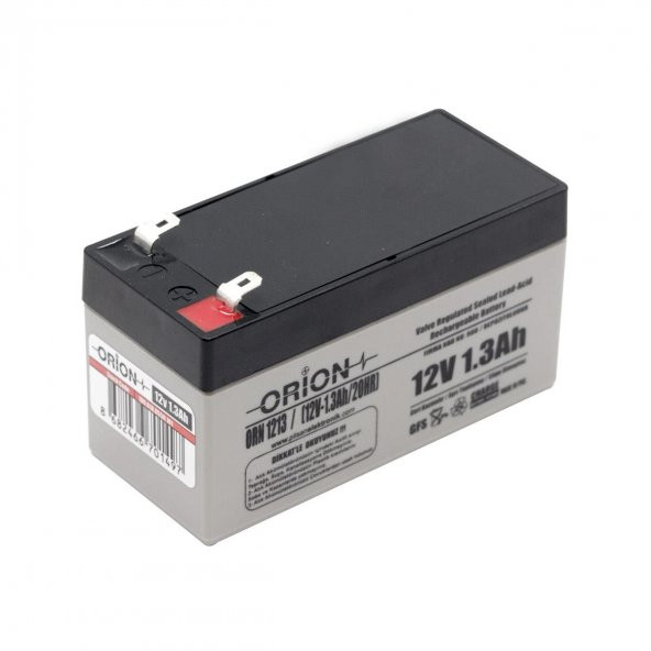Orion 12V 1.3Ah Bakımsız Kuru Akü - 10/2022 Üretim - 3