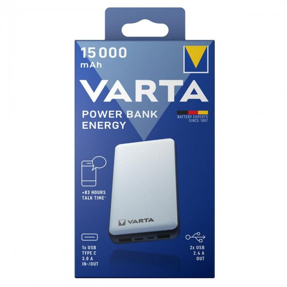 Varta 57977 Power Bank Energy 15000 Mah - 1