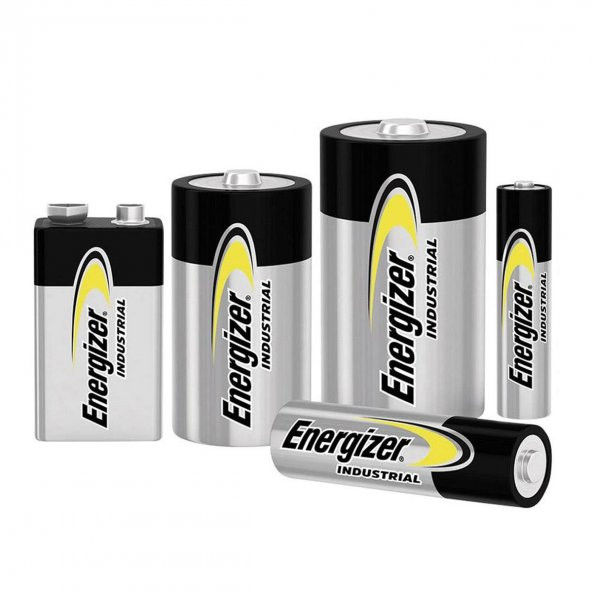 Energizer Industrial AAA Alkalin İnce Kalem Pil 10lu Paket - 4