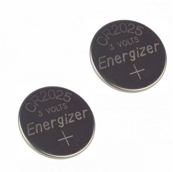 Energizer CR2025 3V Lityum Pil 2li Paket - 2