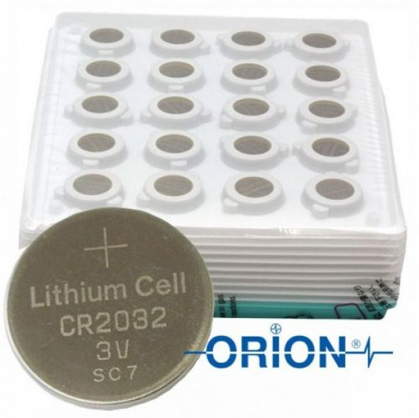 ORION CR2032 3v Lithium Pil / 200 Lü Paket