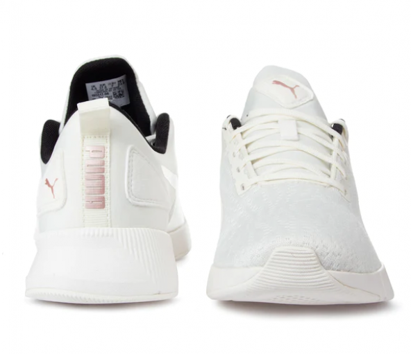 PUMA FLYER RUNNER FEMME BEYAZ KADIN SPOR AYAKKABI B-33 19551706 - 3