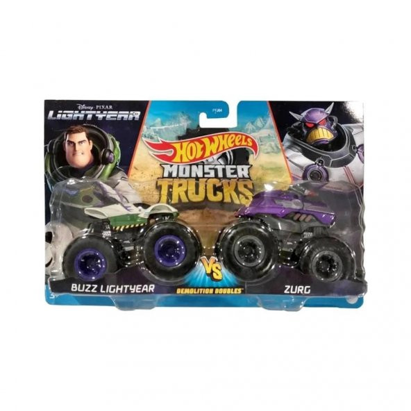 Hot Wheels Güçlü İkili 1:64 Arabalar FYJ64 HNX24 Çocuklar İçin Araba - 2