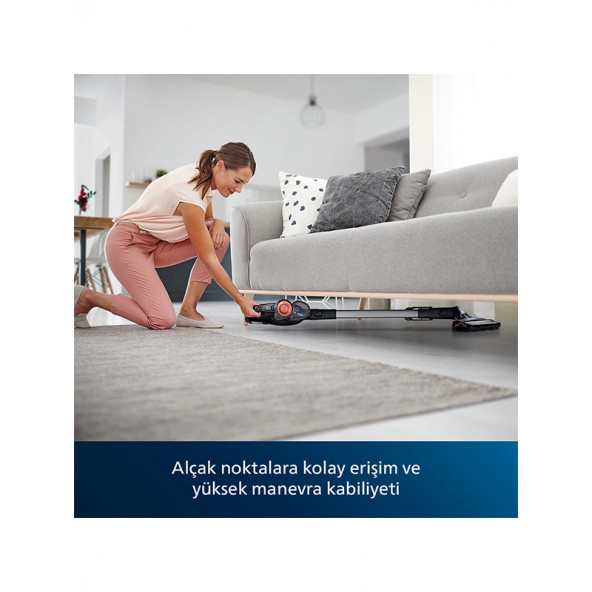 Philips XC7040/01 Speedpro Max Şarjlı Dikey Süpürge - 7