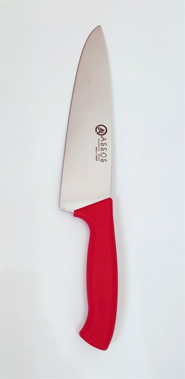 ASSOS Mutfak Şef Bıçağı Et Ekmek Sebze Meyve Soğan Et Şef Bıçağı Kasap Bıçağı Kaymaz Saplı