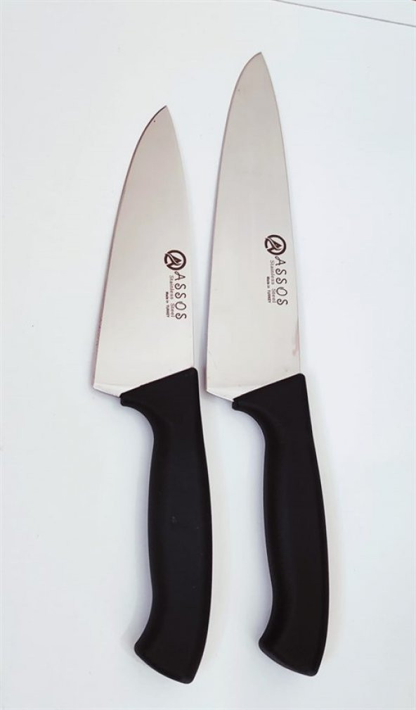 ASSOS Mutfak Şef Bıçak Seti Et Ekmek Sebze Meyve Soğan Et Şef Bıçağı Kasap Bıçağı Kaymaz Saplı