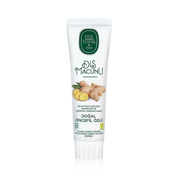 Eyüp Sabri TuncerDoğal Zencefil Özlü Diş Macunu 90 ml - 3